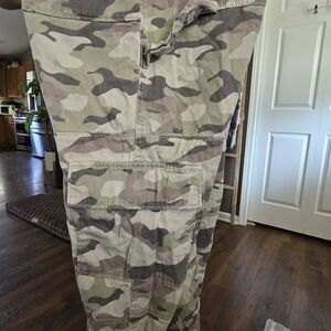 Camo cargo pants